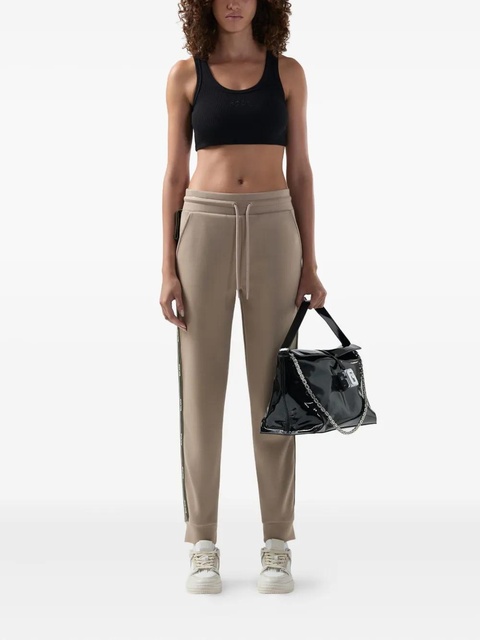 GCDS logo-tape scouba track pants - Neutrals - zdjęcie produktu nr 2