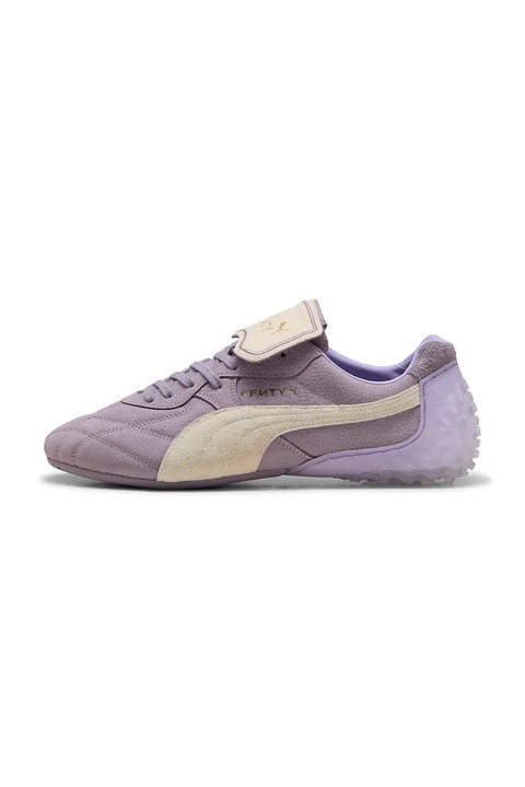 Puma sneakersy nubukowe PUMA x FENTY damskie kolor fioletowy 404191 - zdjęcie produktu nr 1