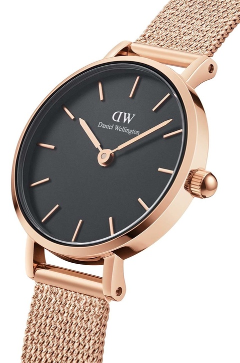 Daniel Wellington zegarek Petite 24 Pressed Melrose damski kolor różowy - zdjęcie produktu nr 1
