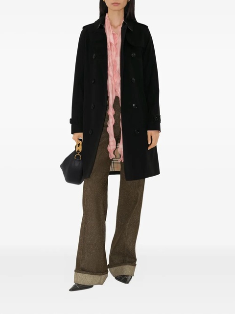 Burberry belted double-breasted trench coat - Black - zdjęcie produktu nr 1