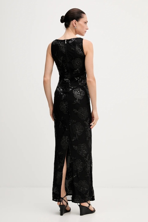 Rotate sukienka kolor czarny maxi dopasowana 115217100 - zdjęcie produktu nr 2