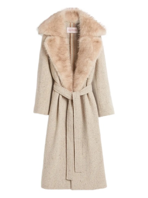 Valentino Garavani virgin wool coat - Brown - zdjęcie produktu nr 1