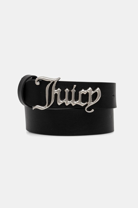Juicy Couture pasek skórzany JC damski kolor czarny WIJJ98539WL7 - zdjęcie produktu nr 1