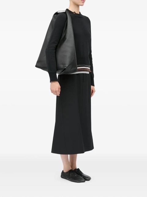 MM6 Maison Margiela Classic Japanese tote bag - Black - zdjęcie produktu nr 1