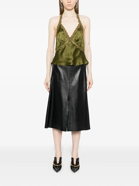 Reformation Monica top - Green - zdjęcie produktu nr 2