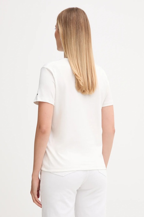 Tommy Hilfiger t-shirt bawełniany damski kolor biały WW0WW46153 - zdjęcie produktu nr 2