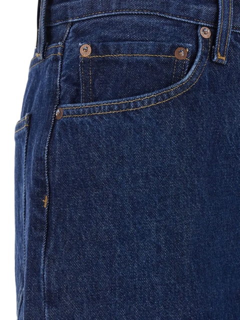 AGOLDE wide-leg cotton-blend jeans - Blue - zdjęcie produktu nr 1