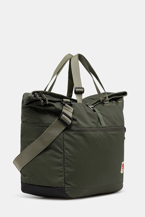 Fjallraven torebka High Coast Tote 30L kolor zielony F23200331 - zdjęcie produktu nr 2