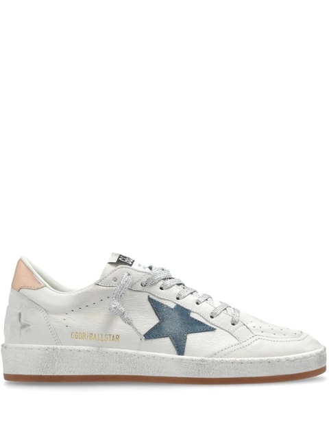 Golden Goose Ball Star distressed leather sneakers - White - zdjęcie produktu nr 1