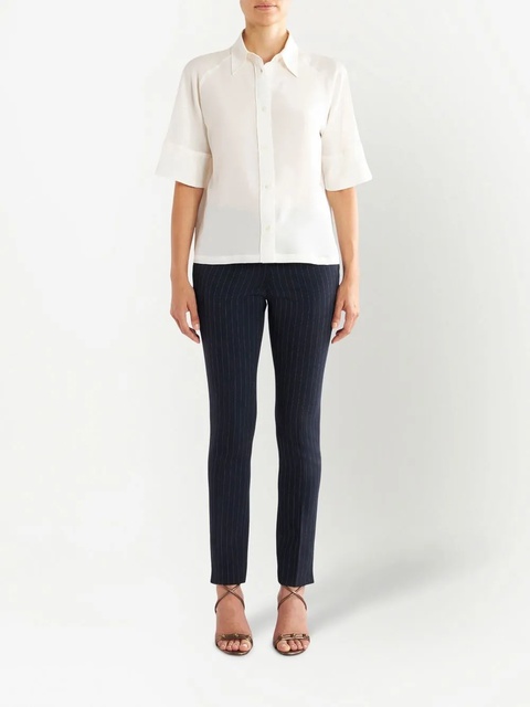 ETRO pinstripe tailored trousers - Black - zdjęcie produktu nr 1
