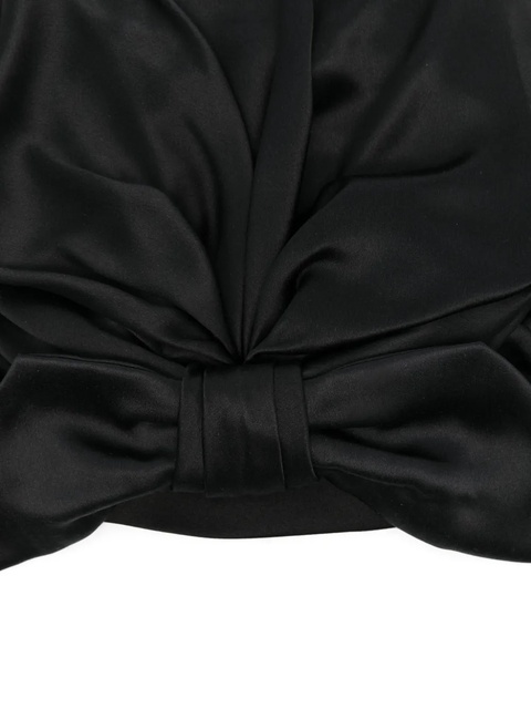 Valentino Garavani silk turban - Black - zdjęcie produktu nr 2