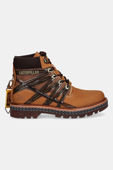 CAT Footwear trapery nubukowe GOLDEN GATE unisex kolor brązowy P111712 - zdjęcie produktu nr 2