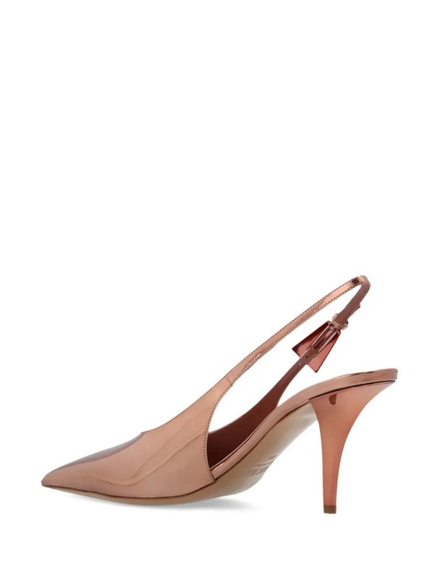 Paris Texas 75mm Jessica slingback pointed-toe pumps - Pink - zdjęcie produktu nr 2