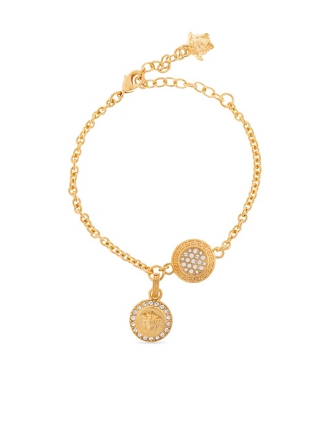 Versace crystal-embellished bracelet - Gold - zdjęcie produktu nr 1