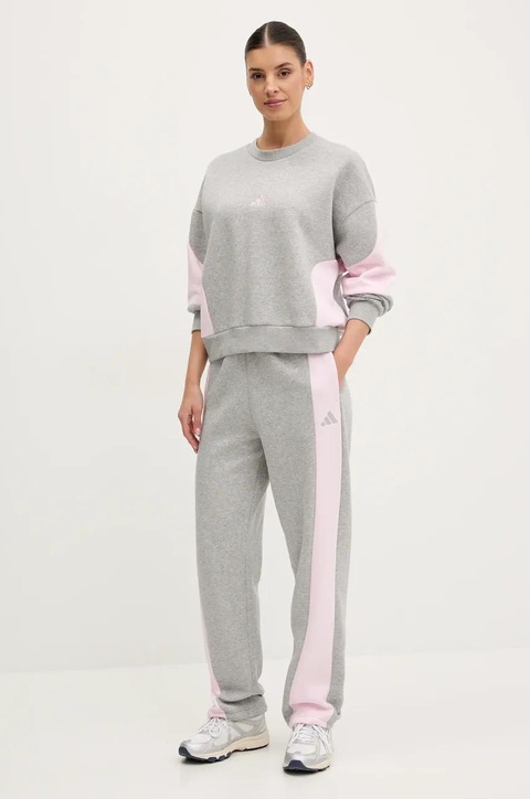 adidas dres LAZIDAY damski kolor szary JD2670 - zdjęcie produktu nr 1