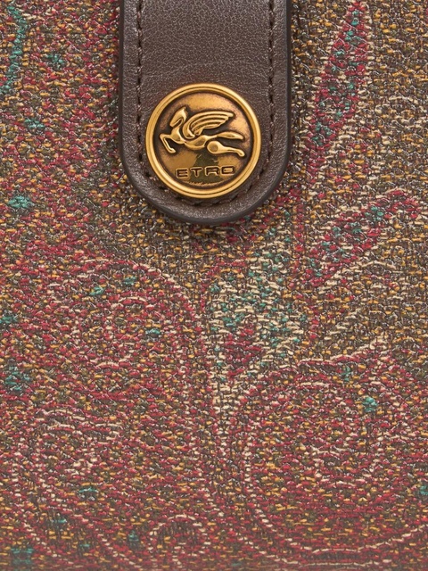 ETRO paisley-jacquard wallet - Brown - zdjęcie produktu nr 2