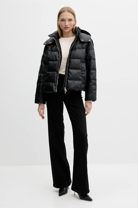 Armani Exchange kurtka kolor czarny zimowa oversize XW000673 AF16106 - zdjęcie produktu nr 2