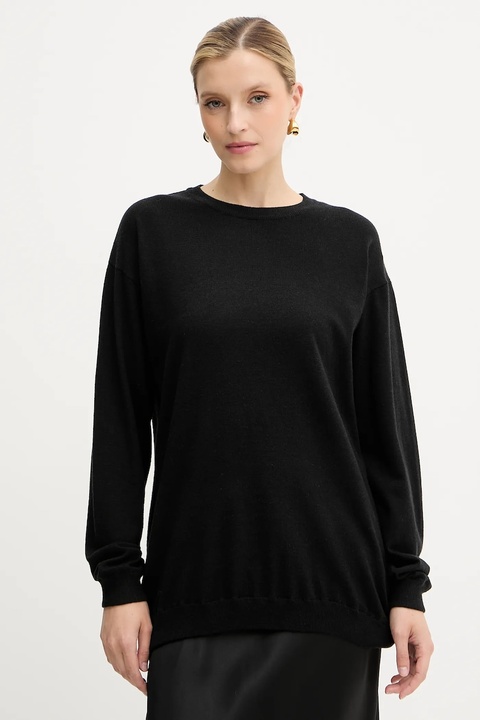 Silvian Heach sweter BENITEZ damski kolor czarny GPA25553MA - zdjęcie produktu nr 1