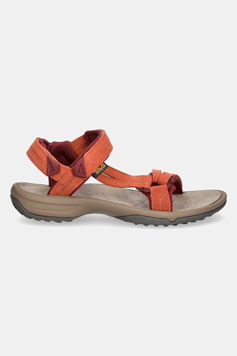 Teva sandały Terra Fi Lite Suede damskie kolor pomarańczowy 1124035.LNG-mlc - zdjęcie produktu nr 2
