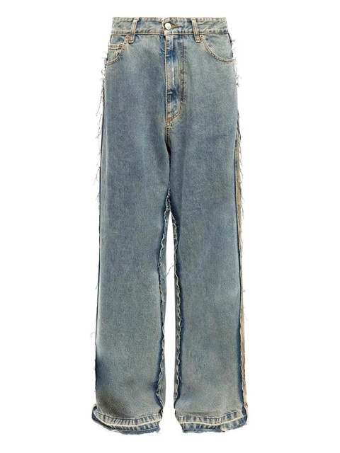 MM6 Maison Margiela wide-leg jeans - Blue - zdjęcie produktu nr 1