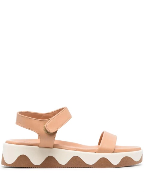 Ancient Greek Sandals Salamina wave-detail sandals - Neutrals - zdjęcie produktu nr 1