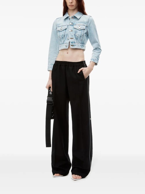 Alexander Wang cropped denim jacket - Blue - zdjęcie produktu nr 2