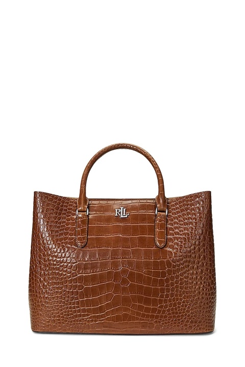 Lauren Ralph Lauren torebka skórzana kolor brązowy 431942189 - zdjęcie produktu nr 1