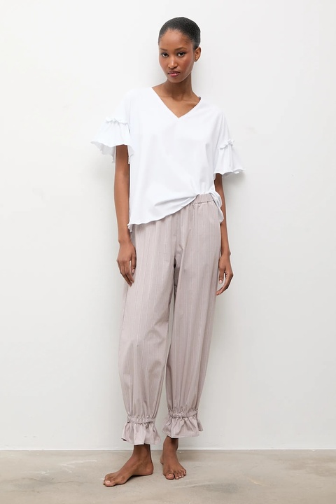 Answear.LAB piżama damska kolor beżowy - zdjęcie produktu nr 1