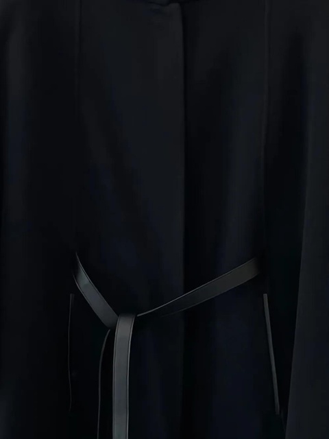 Loro Piana cashmere single-breasted coat - Black - zdjęcie produktu nr 2