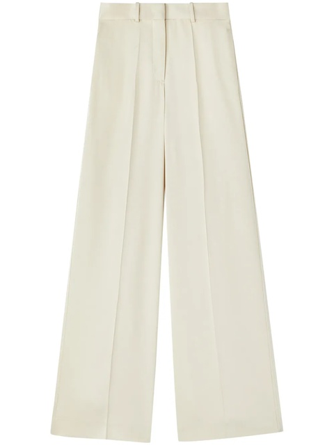 Jil Sander wide-leg tailored trousers - White - zdjęcie produktu nr 1