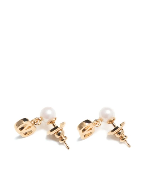Valentino Garavani VLogo Signature earrings - Gold - zdjęcie produktu nr 2