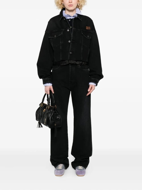 Miu Miu five-pocket jeans - Black - zdjęcie produktu nr 2