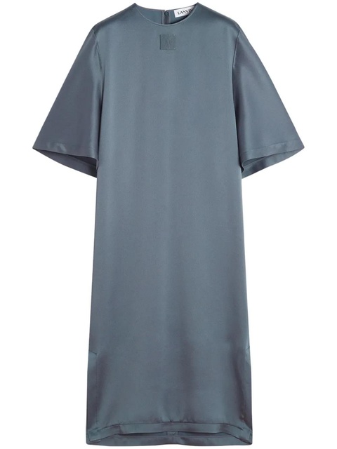 Lanvin satin dress - Grey - zdjęcie produktu nr 1