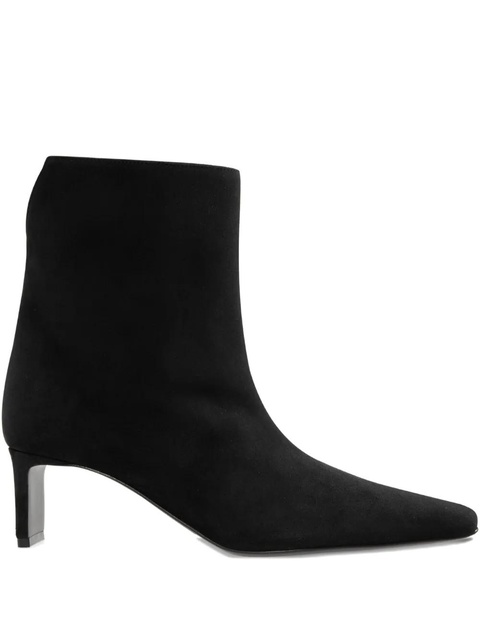 KHAITE 55mm Ona square-toe ankle boots - Black - zdjęcie produktu nr 2