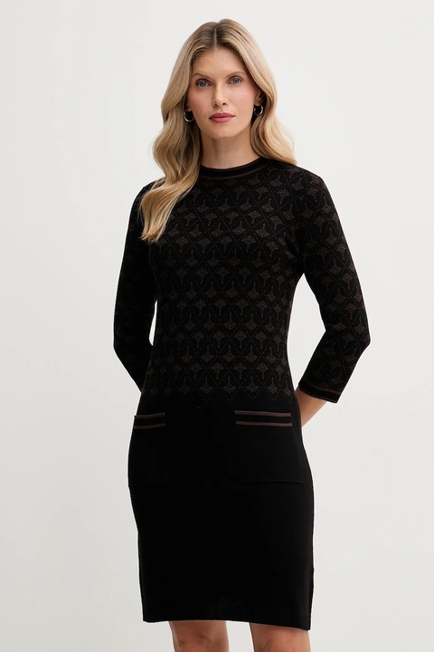 Joop! sukienka kolor czarny mini rozkloszowana 30048386 - zdjęcie produktu nr 1