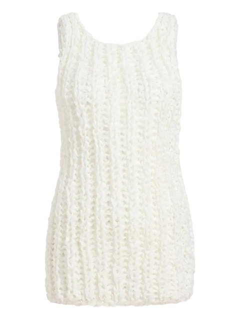 KHAITE knitted evita top - Neutrals - zdjęcie produktu nr 1