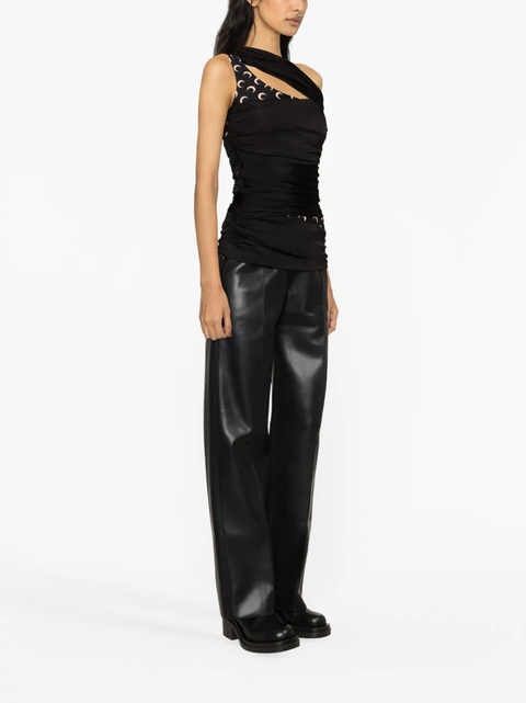 Marine Serre Body Shelter off-the-shoulder top - Black - zdjęcie produktu nr 2