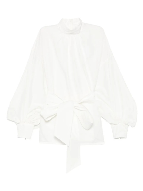 ZIMMERMANN tie-waist blouse - White - zdjęcie produktu nr 1