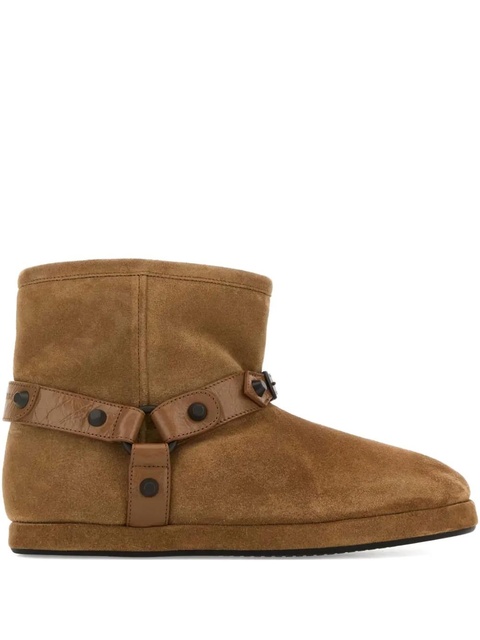 Balenciaga suede studded alaska soft boots - Brown - zdjęcie produktu nr 1