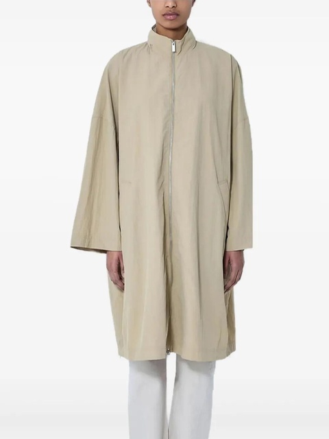 TOTEME zip-up coat - Neutrals - zdjęcie produktu nr 1