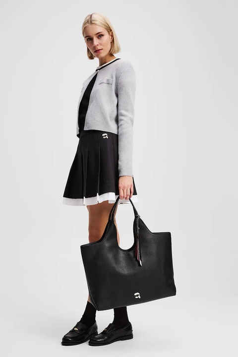 Karl Lagerfeld torebka kolor czarny A3W30096 - zdjęcie produktu nr 2