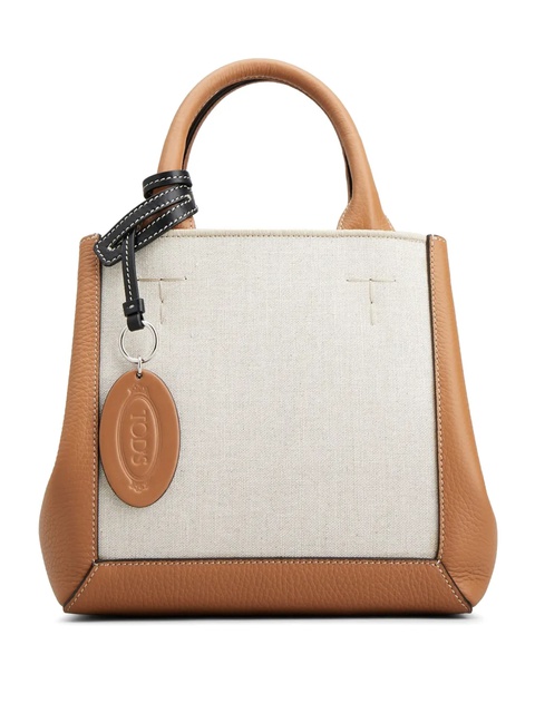Tod's panelled colour-block tote bag - Brown - zdjęcie produktu nr 1