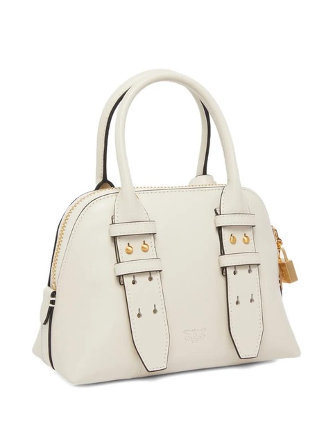PINKO leather tote bag - White - zdjęcie produktu nr 2