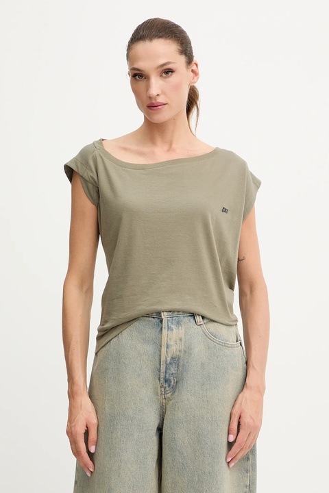Miss Sixty t-shirt bawełniany damski kolor zielony 6S3SJ32500 - zdjęcie produktu nr 1