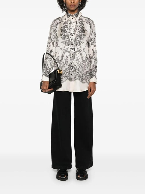 ZIMMERMANN Crush shirt - Neutrals - zdjęcie produktu nr 2