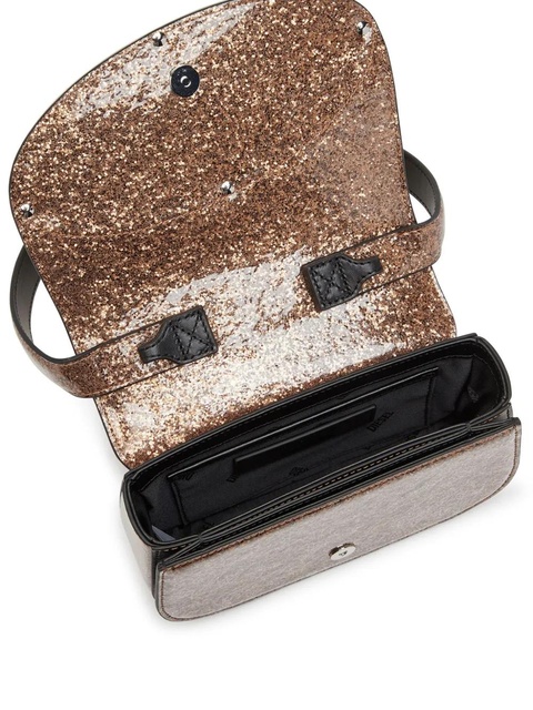 Diesel 1DR glitter-embellishment shoulder bag - Brown - zdjęcie produktu nr 2