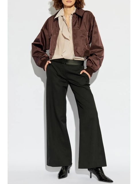 Victoria Beckham Harrington bomber jacket - Brown - zdjęcie produktu nr 2