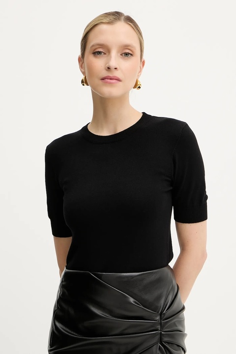 Silvian Heach t-shirt ATLAM damski kolor czarny GPA25040MA - zdjęcie produktu nr 1