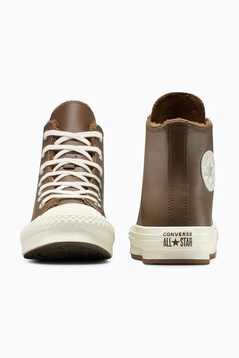 Converse trampki Chuck Taylor All Star Star Eva Lift kolor brązowy A16430C - zdjęcie produktu nr 2
