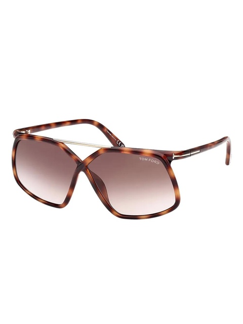 TOM FORD Eyewear oversize-frame sunglasses - Brown - zdjęcie produktu nr 2